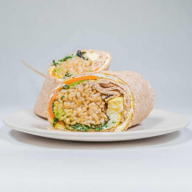 ASIAN BREAKFAST WRAP.